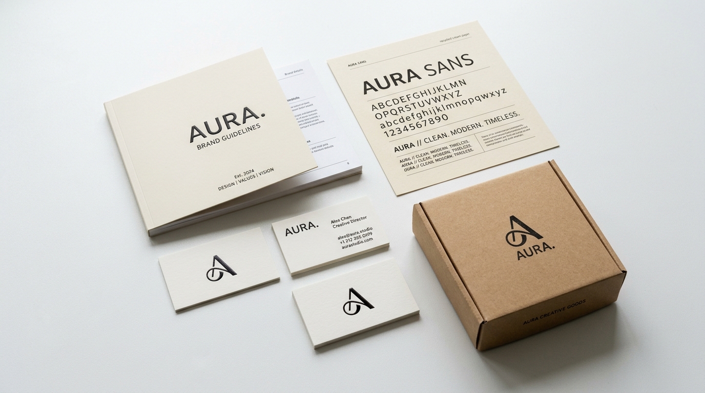 Brand Identity and Logo Suite for Furniture Studio