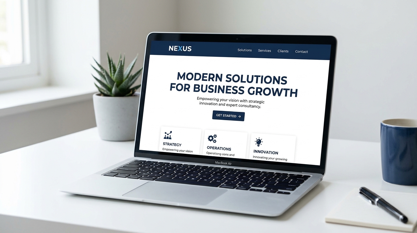 Modern website development by Idesignweb